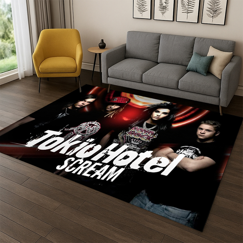 Karpet Tokio Hotel, band rock, - Kids Outdoor Area ulasan dan harga