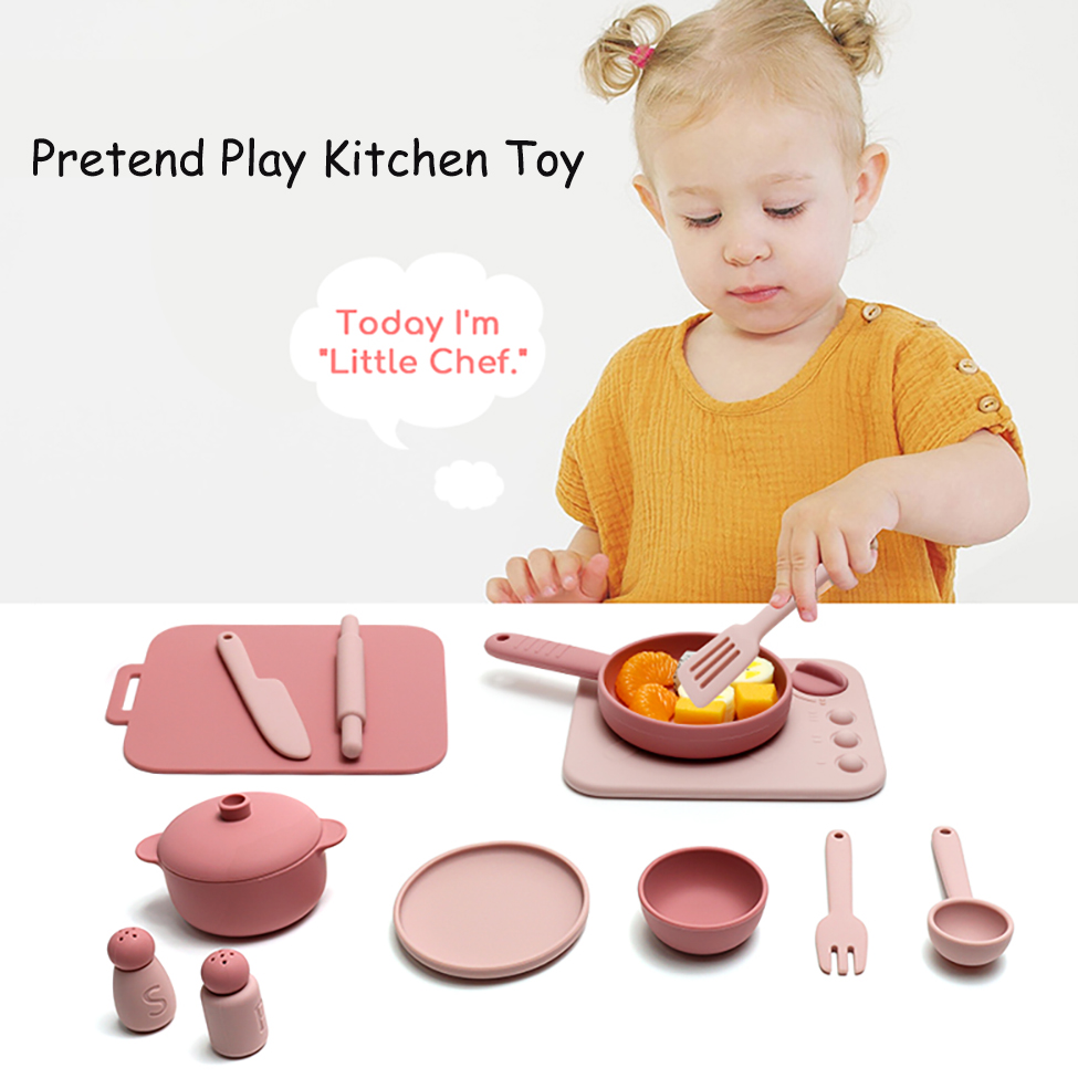 13 Pcs Set Mainan Silikon Pera - Kids Outdoor Kitchen Accessories ulasan dan harga